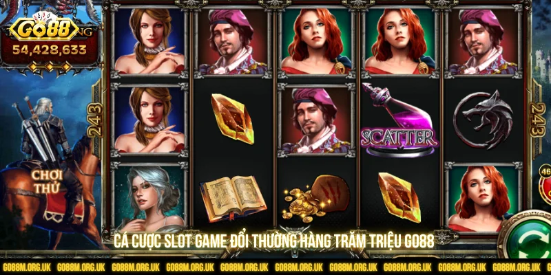 Cá cược slot game đổi thường hàng trăm triệu GO88 