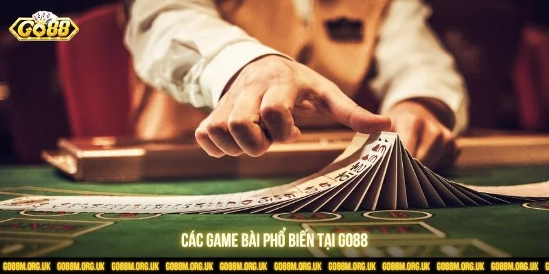 Khám phá các game bài hấp dẫn tại Go88