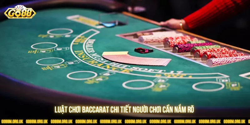 Luật chơi Baccarat chi tiết người chơi cần nắm rõ