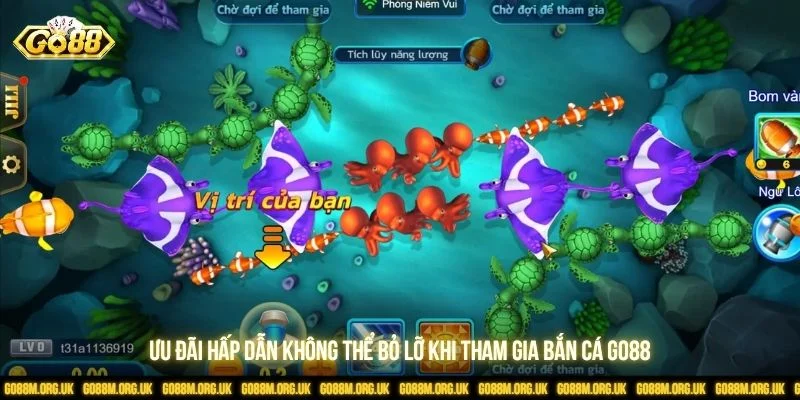 Sảnh game cung cấp nhiều ưu đãi hấp dẫn